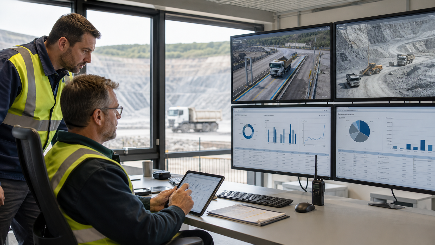 Gestion carriere, pesee et distribution